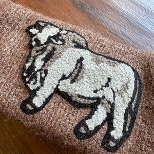 Brown and Cream Brahma Headband